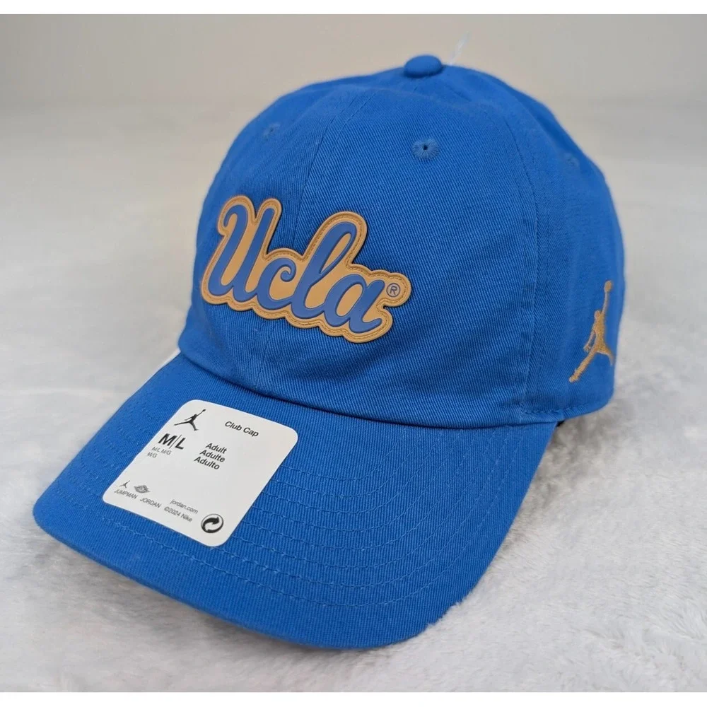 UCLA Bruins‎ Jordan Club Hat Adult Unisex M/L Blue On Field Adjustable NWT